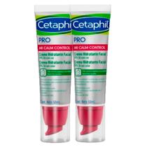 Kit 2 Cetaphil Creme Hidratante Facial Pro Ar Calm Control com Cor FPS 30 50ml