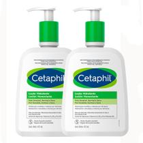 Kit 2 Cetaphil Loção Hidratante Galderma para Pele Normal a Seca 473ml