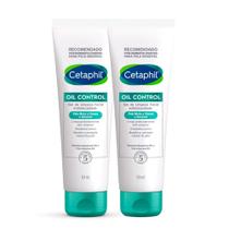 Kit 2 Cetaphil Oil Control Gel de Limpeza Facial Antioleosidade Pele Mista a Oleosa e Sensível 124ml
