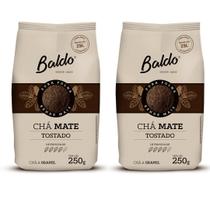 Kit 2 Chá Mate Tostado Baldo 250g cada Pura Folha