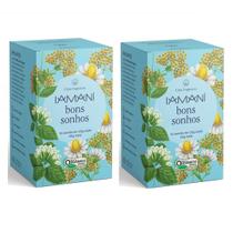 Kit 2 Chá Orgânico Bons Sonhos Iamaní 15 sachês total 45g Kit 2 Chá Orgânico Bons Sonhos Iamaní 15 sachês total 45g