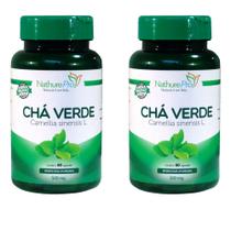 Kit 2 Chá Verde 60 Cápsulas 500mg - NathurePro