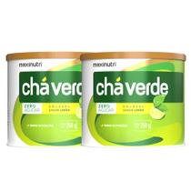 Kit 2 Chá Verde Solúvel Zero Calorias Sabor Limão 250g Maxinutri