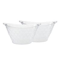 Kit 2 Champanheira Diamond Cristal com Alça 15 Litros Kit 2 Champanheira Diamond Cristal com Alça 15 Litros