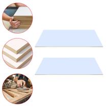 Kit 2 Chapa MDF Multiuso Tampo De Madeira Recorte 60x90cm Branco