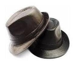 Kit 2 Chapéu Fedora material sintético Michael Jackson Excelente Kit 2 Chapéu Fedora material sintético Michael Jackson Excelente