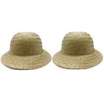 Kit 2 Chapéu Palha Infantil Festa Junina Caipira Com Nf