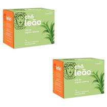 Kit 2 Chás Leão Capim Cidreira com 15 sachês Kit 2 Chás Leão Capim Cidreira com 15 sachês