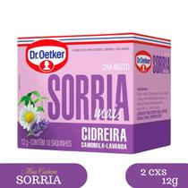 Kit 2 Chás Sorria Mais Capim-cidreira, Camomila E Lavanda