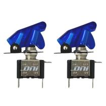 Kit 2 Chave Botão Liga Desliga 2 Posições 12V Led ul