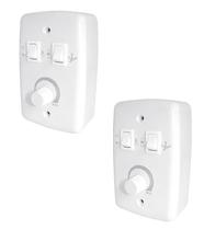 Kit 2 chave rotativa com caixa externa bi volt 316 rima Kit 2 chave rotativa com caixa externa bi volt 316 rima