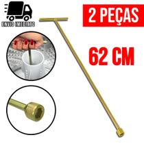 Kit 2 Chave T 10mm Longa 62cm para Maquina de Lavar Agitador Brastemp Electrolux