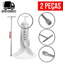 Kit 2 Chave T para Maquina de Lavar 10mm Longa 62cm Agitador Brastemp Electrolux