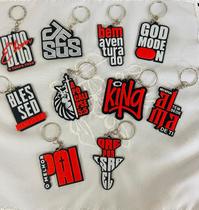 Kit 2 Chaveiros Cristãos Evangélico Religioso SORTIDOS Lembrancinha Cristã Presente