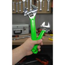 Kit 2 Chaves Inglesas Ajustáveis 8" e 12" - Versátil!