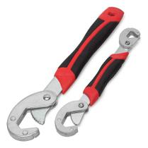 Kit 2 Chaves Para Tubos Universal Boca Mestra 9 A 32mm Aço Kit 2 Chaves Para Tubos Universal Boca Mestra 9 A 32mm Aço