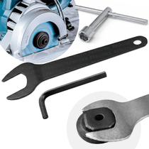 Kit 2 Chaves Prender Disco Serra Mármore Profissional Flange Makita 4100Nh
