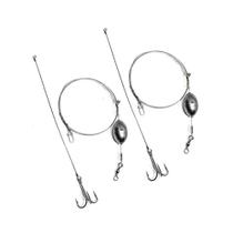 Kit 2 Chicote P/ Pesca De Espada Com Isca De Sardinha No Mar Kit 2 Chicote P/ Pesca De Espada Com Isca De Sardinha No Mar
