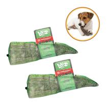 Kit 2 Chifre Bovino Pequeno Mordedor Natural para Cachorro - Luv Petiscos Kit 2 Chifre Bovino Pequeno Mordedor Natural para Cachorro - Luv Petiscos