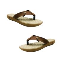 Kit 2 Chinelo Ortopédico Feminino Esporão Massageador Macio Amortecedor Sandália Fascite Plantar Kit 2 Chinelo Ortopédico Feminino Esporão Massageador Macio Amortecedor Sandália Fascite Plantar