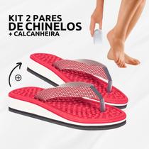 Kit 2 Chinelos Ortopédicos P/Esporão + Calcanheira Tratamento Kit 2 Chinelos Ortopédicos P/Esporão + Calcanheira Tratamento