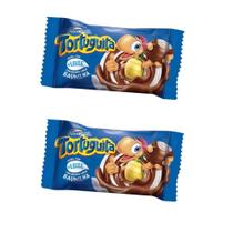 Kit 2 Chocolate Arcor Tortuguita Recheio Baunilha 15,5g Kit 2 Chocolate Arcor Tortuguita Recheio Baunilha 15,5g