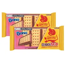 Kit 2 Chocolate ChocoTrio Garoto Bono 90g
