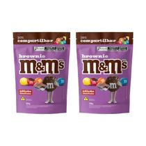 Kit 2 Chocolate Confeito M&Ms Pouch 120g Brownie Mars MMs M&M's Kit 2 Chocolate Confeito M&Ms Pouch 120g Brownie Mars MMs M&M's