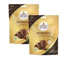 kit 2 Chocolate Ferrero Rocher Moments Chocolates 46,4g
