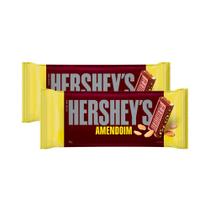 Kit 2 Chocolate Hershey's Amendoim 75g