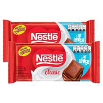 Kit 2 Chocolate Nestlé Classic ao Leite 80g Kit 2 Chocolate Nestlé Classic ao Leite 80g