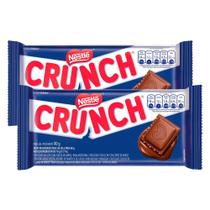 Kit 2 Chocolate Nestlé Crunch 80g Kit 2 Chocolate Nestlé Crunch 80g