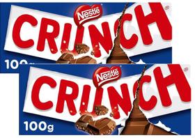 Kit 2 Chocolate Nestlé Crunch Importado da Espanha 100g