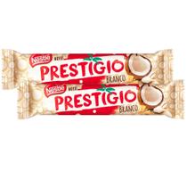 Kit 2 Chocolate Nestlé Prestígio Branco 33g Kit 2 Chocolate Nestlé Prestígio Branco 33g