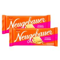 Kit 2 Chocolate Neugebauer Branco com Cookies 80g