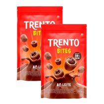 Kit 2 Chocolate Trento Bites Ao Leite 120g