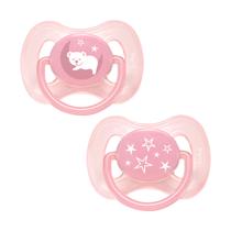 Kit 2 Chupeta com Alça Bebê Ursinho Comfort Tamanho 1 Buba