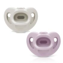 Kit 2 Chupetas 100% Silicone Sensitive Soft Fashion - NUK Kit 2 Chupetas 100% Silicone Sensitive Soft Fashion - NUK