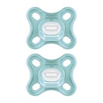 Kit 2 Chupetas Comfort 100% Silicone 0-6 Meses Neutra - MAM