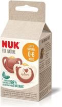 Kit 2 Chupetas Nuk For Nature Latex 0-6 meses - PA7346IG
