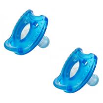 KIT 2 Chupetas Silicone Bico Redondo Fase 2 Kuka