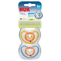 Kit 2 Chupetas Space Silicone 6 a 18 Meses NUK Bico Oral Fit S2