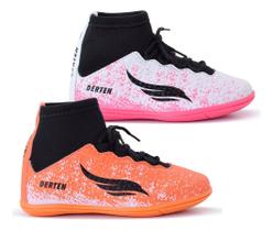 Kit 2 Chuteira Infantil Futsal Botinha Tênis Salão Quadra 26 Ao 33