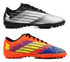 Kit 2 Chuteira Masculina Society Costurada Sintético Grama Kit 2 Chuteira Masculina Society Costurada Sintético Grama