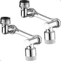 Kit 2 Chuveirinho Torneira Pia Extensor Giratório Adaptador