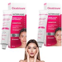 Kit 2 Cicatricure Creme Facial Antissinais Antirrugas Antienvelhecimento Linhas de Expressao Facial Kit 2 Cicatricure Creme Facial Antissinais Antirrugas Antienvelhecimento Linhas de Expressao Facial