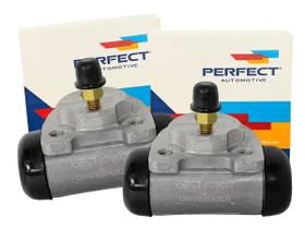 Kit 2 Cilindro Roda Traseira Onix Prisma Cobalt Sonic 2012 PERFECT Kit 2 Cilindro Roda Traseira Onix Prisma Cobalt Sonic 2012 PERFECT