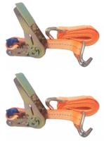 Kit 2 cinta com catraca 500kg x 25mm x 3m - moto jet ski barco