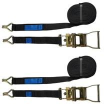 Kit 2 Cinta De Amarração Cargas 1,5T 6M 35Mm Com Gancho J Kit 2 Cinta De Amarração Cargas 1,5T 6M 35Mm Com Gancho J