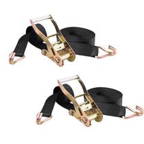 Kit 2 Cintas Catraca 4,50 x 4,50 Mts 1 Tonelada - Lisfer